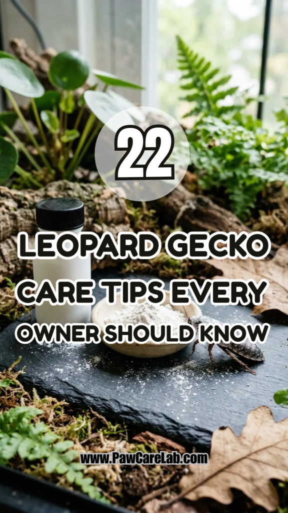 22 Leopard Gecko Care Tips Every Owner Should Know
