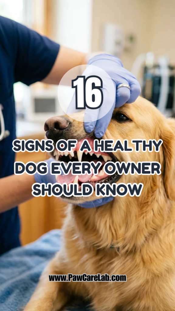 16 Signs of a Healthy Dog Every Owner Should Know