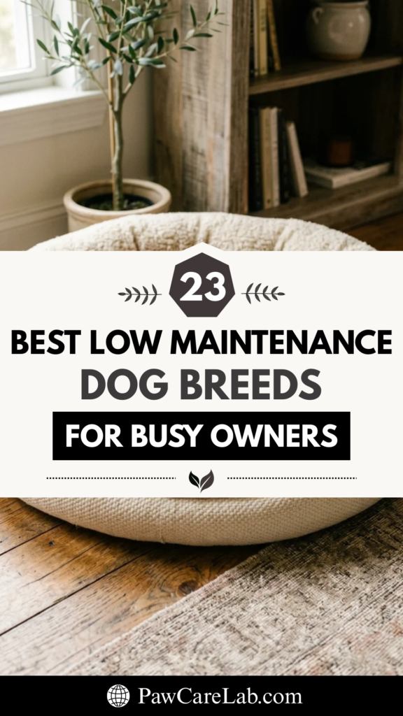 23 Best Low Maintenance Dog Breeds for Busy Owners