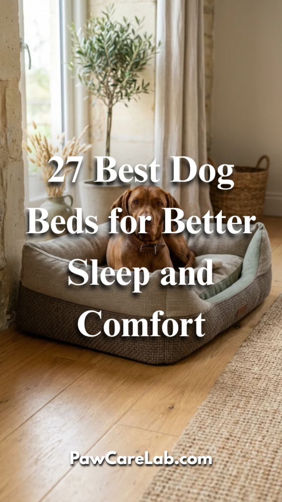 27 Best Dog Beds for Better Sleep and Comfort