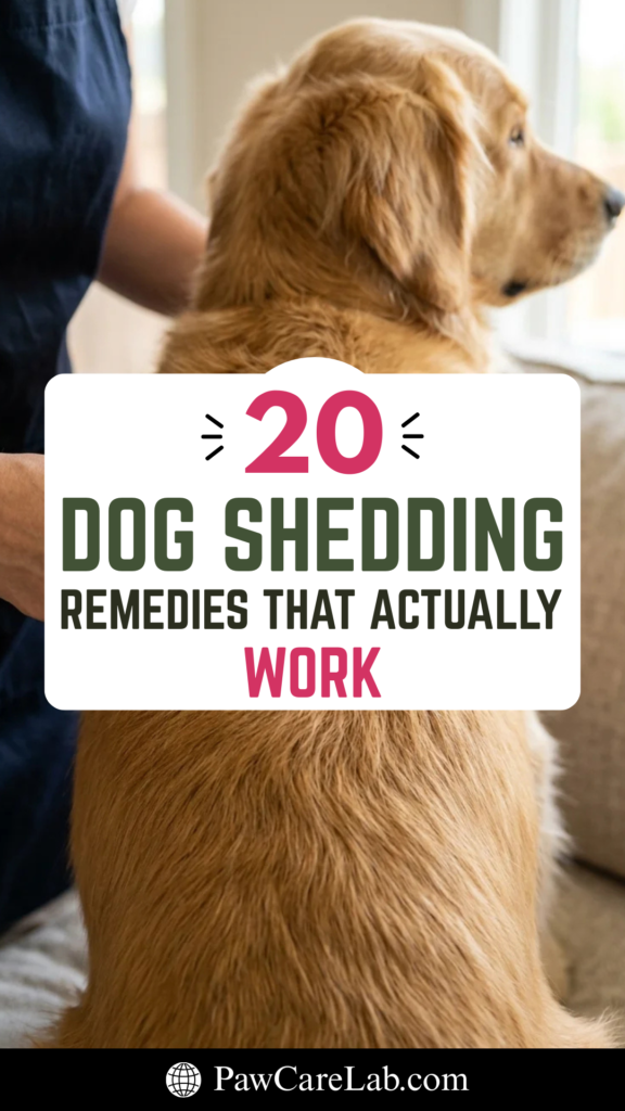 20 Dog Shedding Remedies That Actually Work