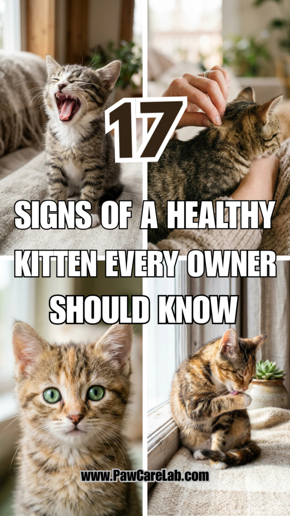 17 Signs of a Healthy Kitten Every Owner Should Know