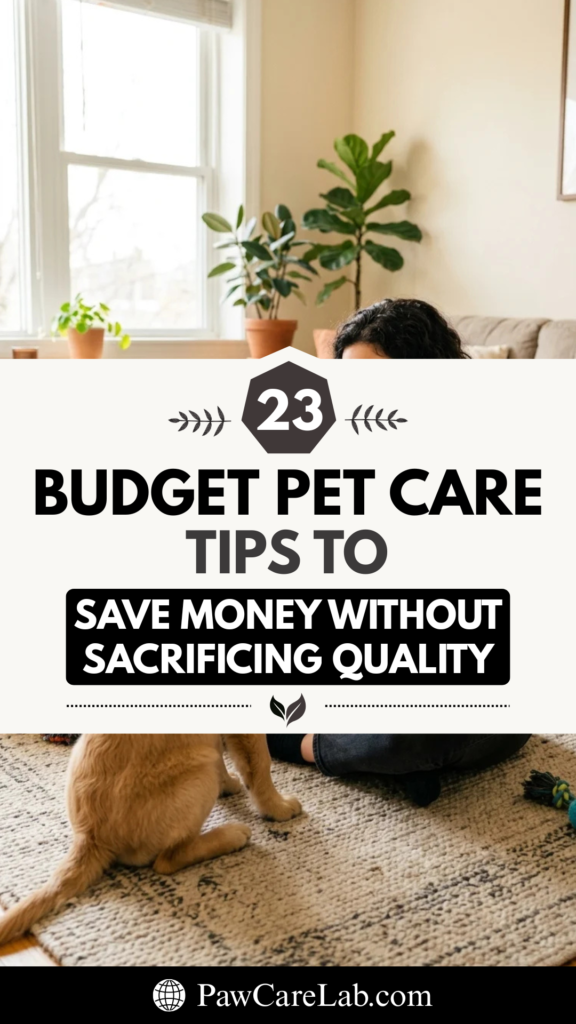23 Budget Pet Care Tips to Save Money Without Sacrificing Quality