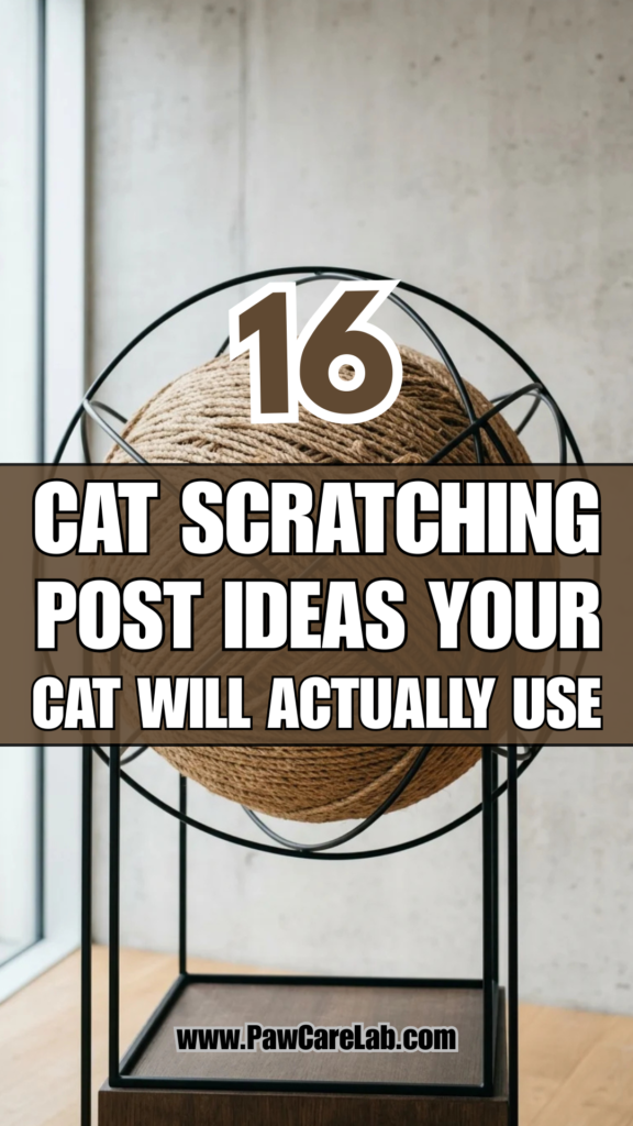 16 Cat Scratching Post Ideas Your Cat Will Actually Use