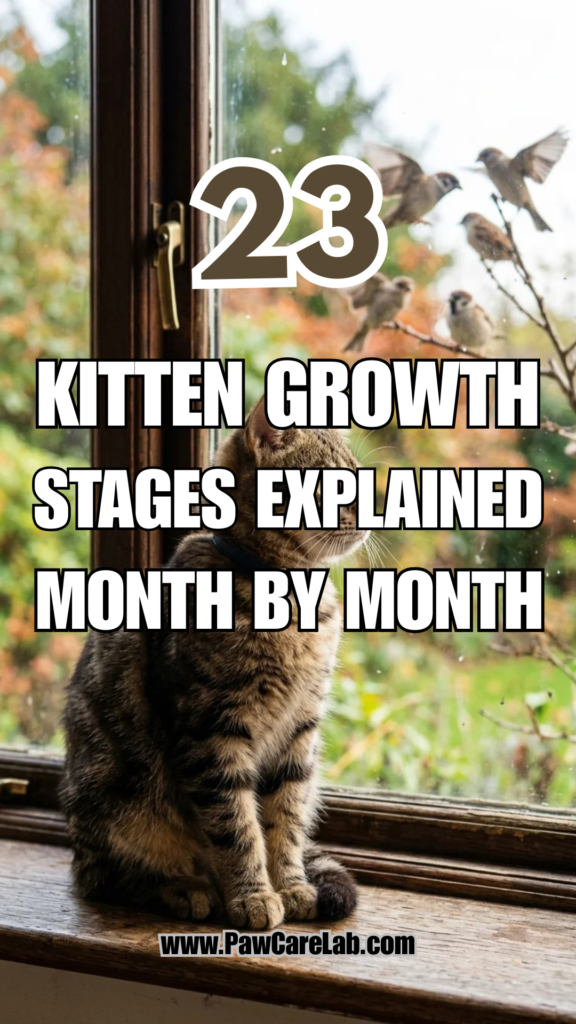 23 Kitten Growth Stages Explained Month by Month