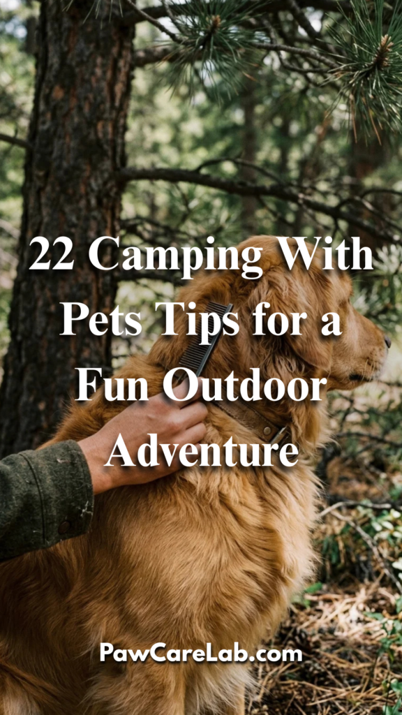 22 Camping With Pets Tips for a Fun Outdoor Adventure