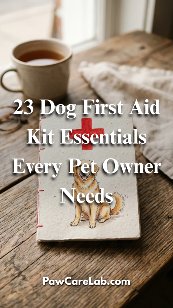 23 Dog First Aid Kit Essentials Every Pet Owner Needs