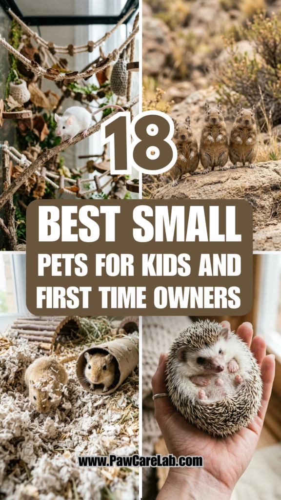 18 Best Small Pets for Kids and First-Time Owners