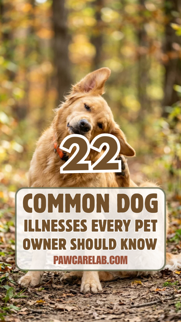 22 Common Dog Illnesses Every Pet Owner Should Know
