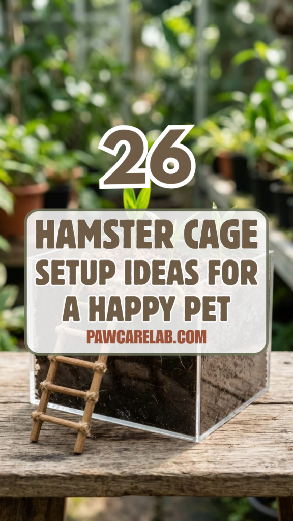26 Hamster Cage Setup Ideas for a Happy Pet