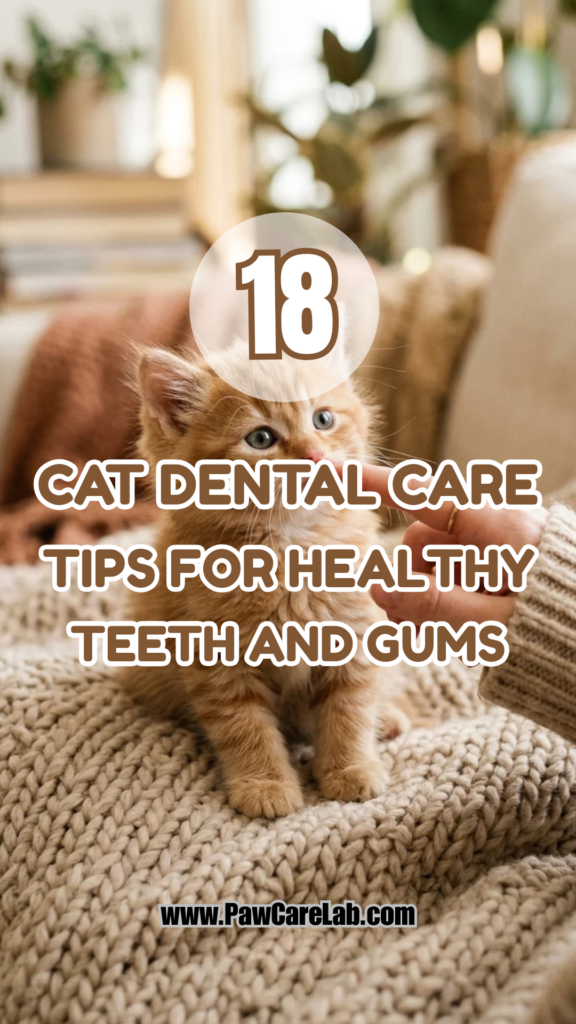 18 Cat Dental Care Tips for Healthy Teeth and Gums