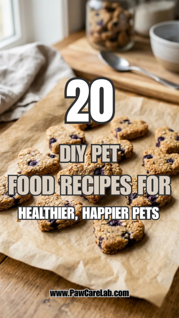 20 DIY Pet Food Recipes for Healthier, Happier Pets